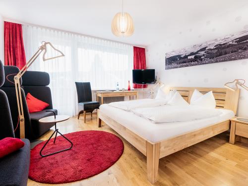 Doppelzimmer mit Balkon, Südseite